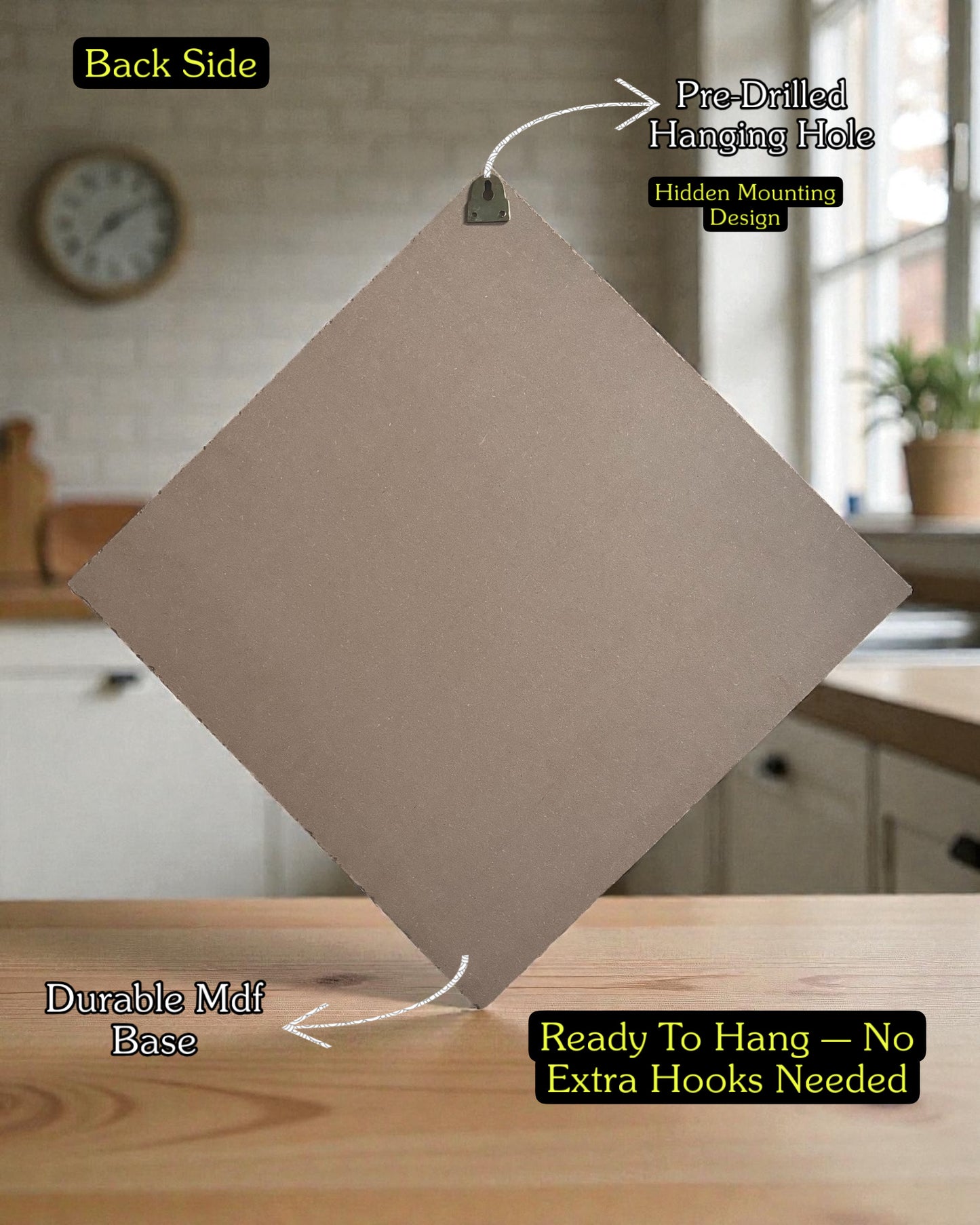 Black & Gold Mandala Diamond Style Mirror Mosaic Wall Hanging– 4-Piece Set by Mirroza