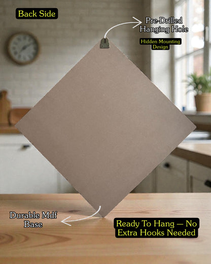 Black & Gold Mandala Diamond Style Mirror Mosaic Wall Hanging– 4-Piece Set by Mirroza