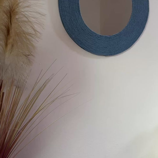 blue haze rope art mirror product reveal video