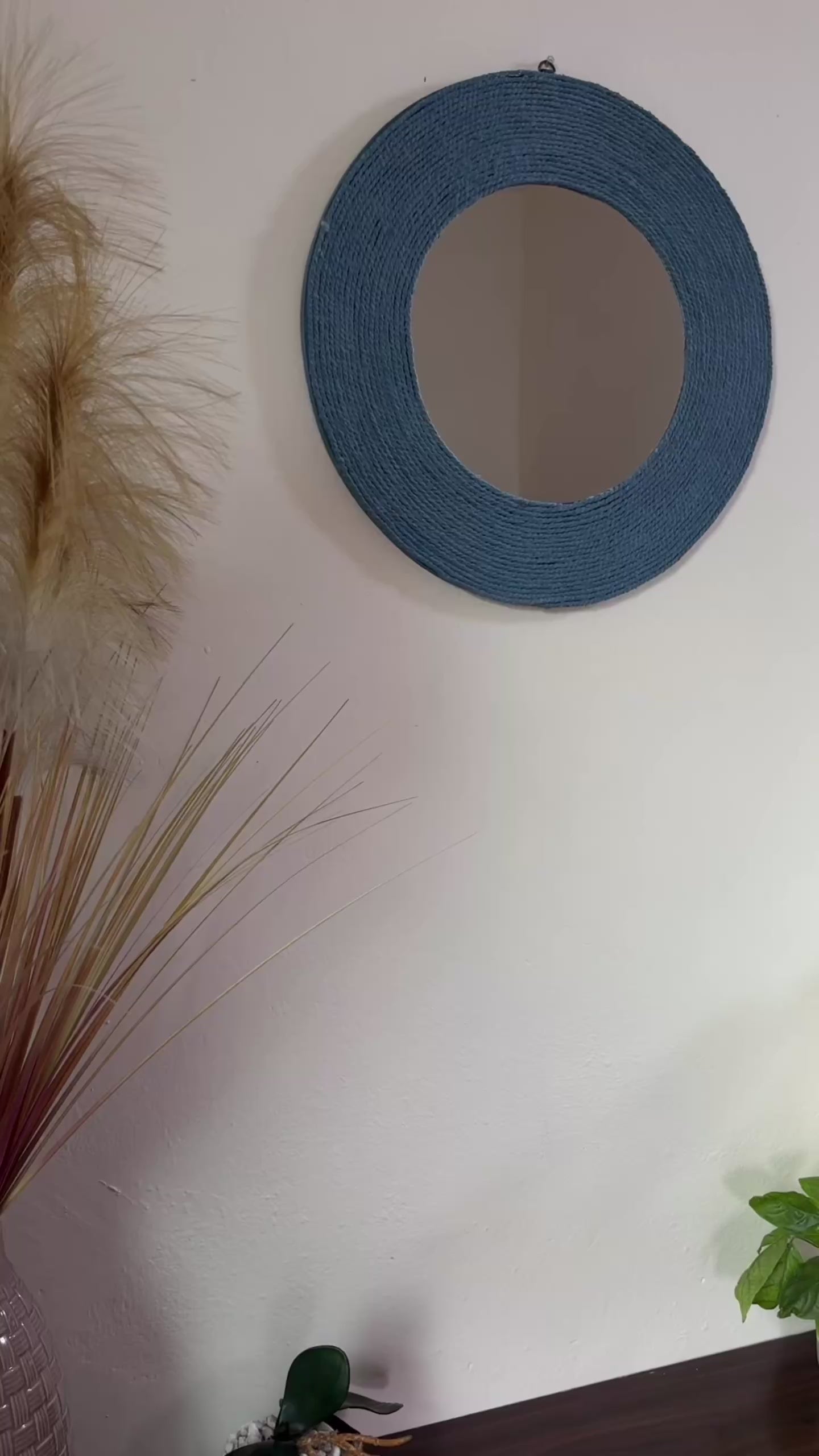 blue haze rope art mirror product reveal video